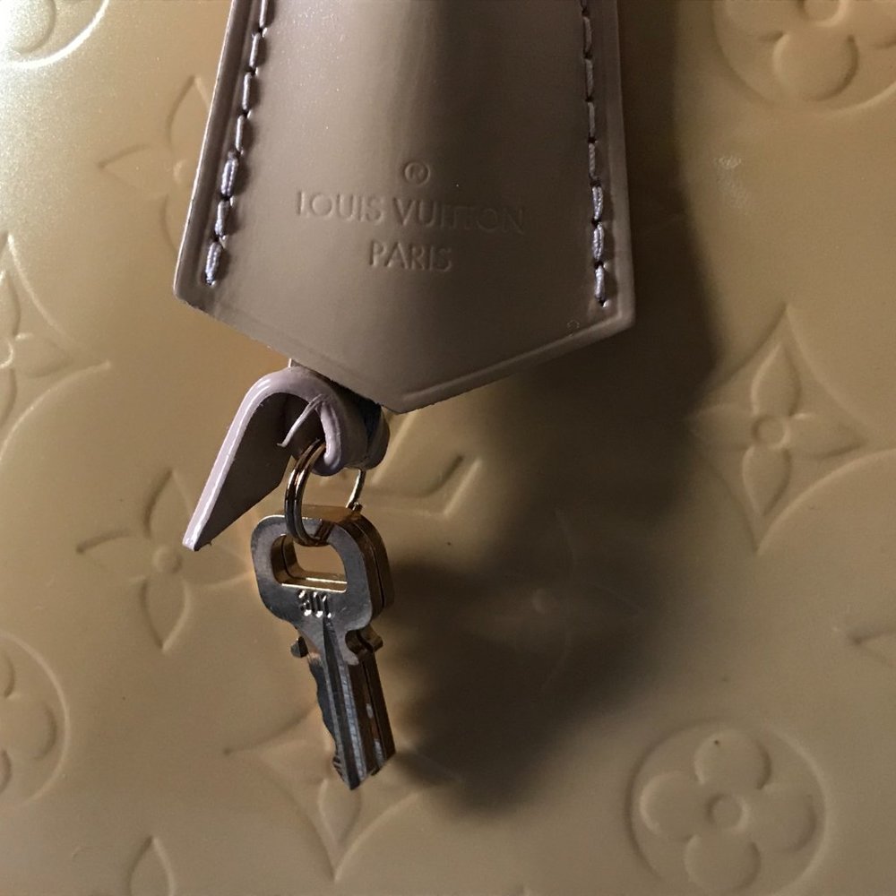 Louis Vuitton VERNIS Alma PM Rose Florentin Bag - Picture 15 of 16
